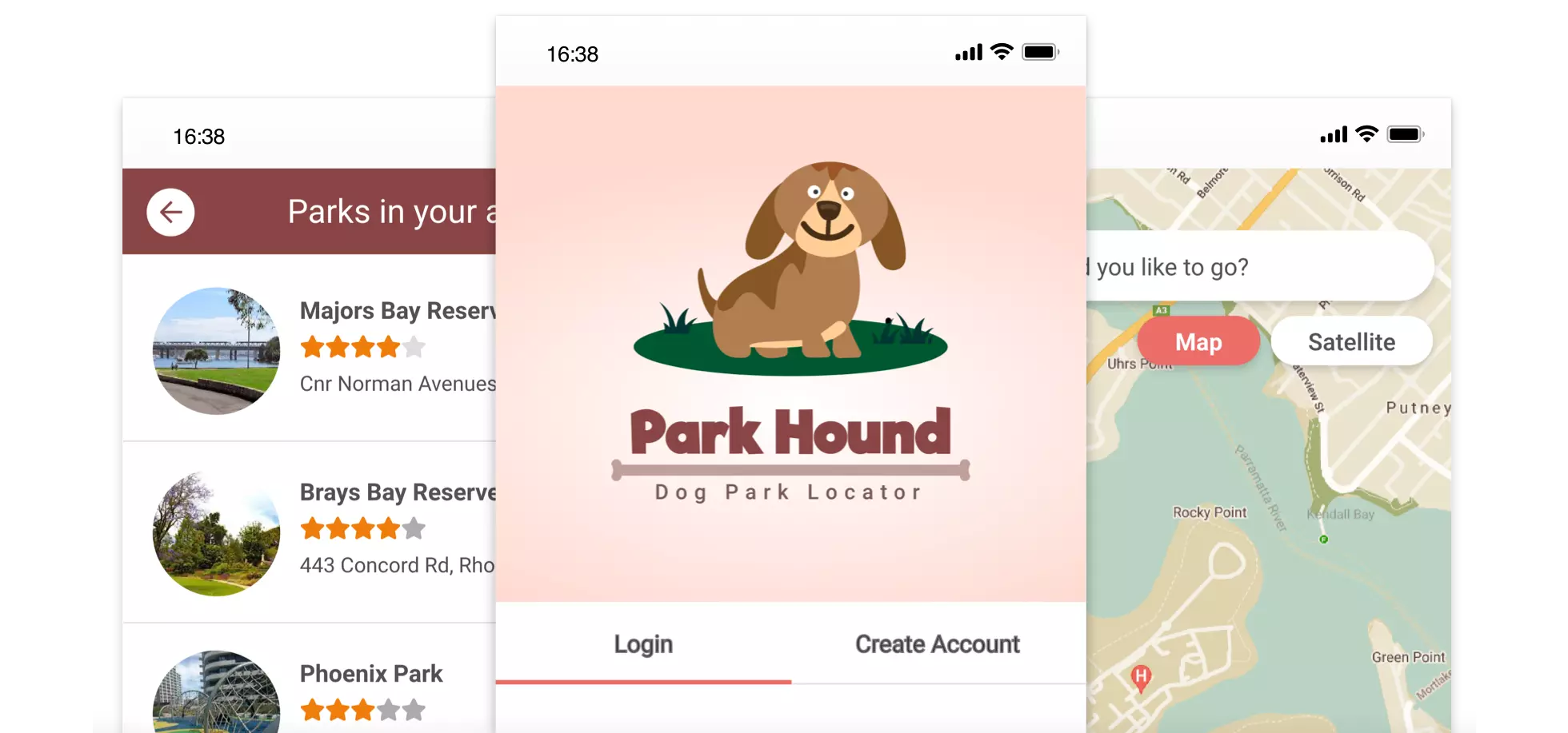 Park Hound - Dog park locator
